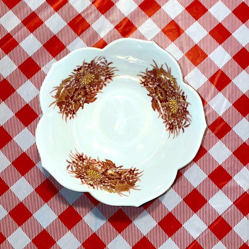 Japanese Lotus Flower Bowl